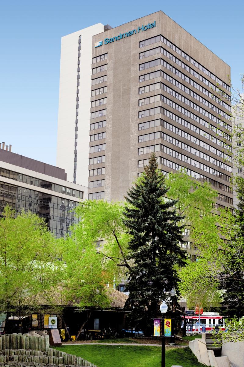 Sandman Signature Calgary Downtown Hotel Exterior foto