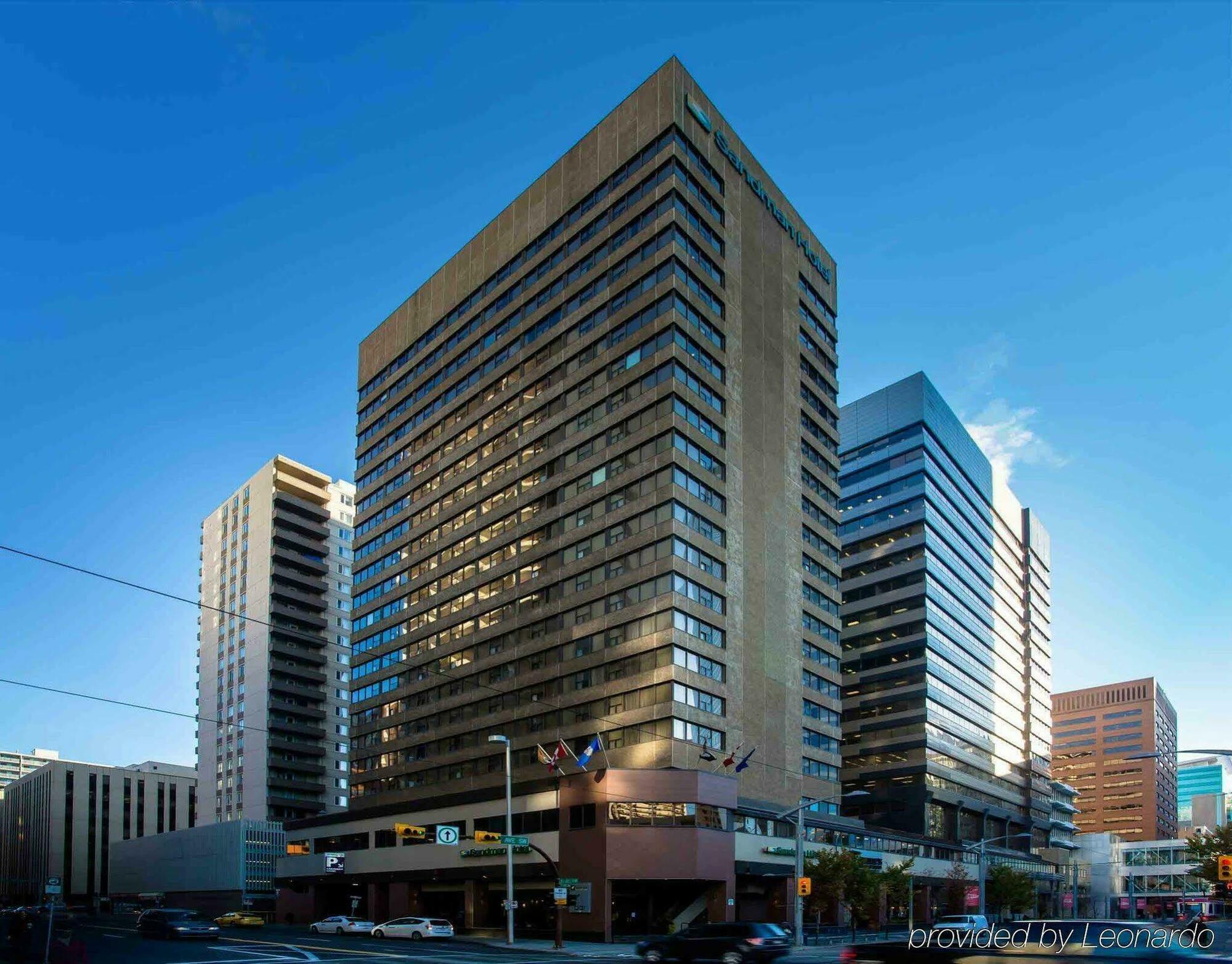 Sandman Signature Calgary Downtown Hotel Exterior foto